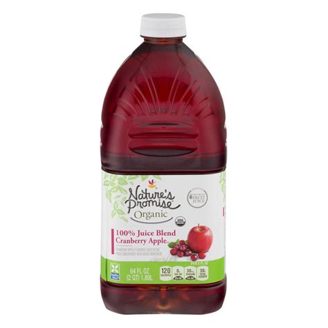 Save On Natures Promise Organic Cranberry Apple Juice Order Online