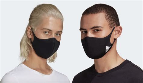 Adidas New Fabric Face Masks Are Designed For Comfort