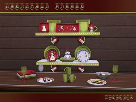 Soloriya Christmas Dinner Sims 4