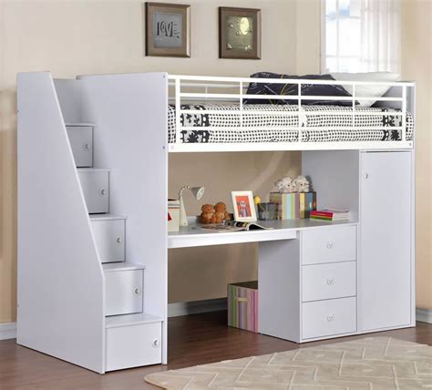 The Dakota White High Sleeper Bed By Flintshire Furniture Features A 5