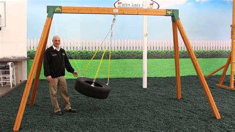 Any suggestion, questions, or volunteers? Wooden A-Frame Swing Sets - YouTube