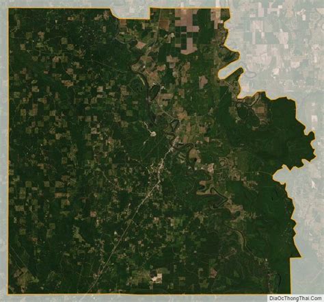 Satellite Map Of Caldwell Parish Louisiana Satellite Maps Caldwell