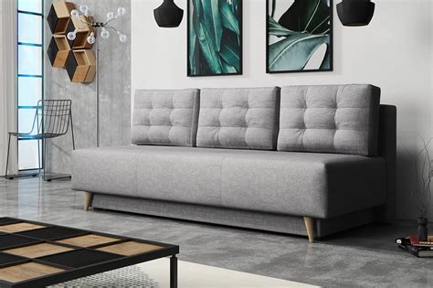 Auch lounge sitzmöbel werden teilweise mit dieser funktion angeboten. Sofa Toma mit Schlaffunktion und Bettkasten - x-moebel24
