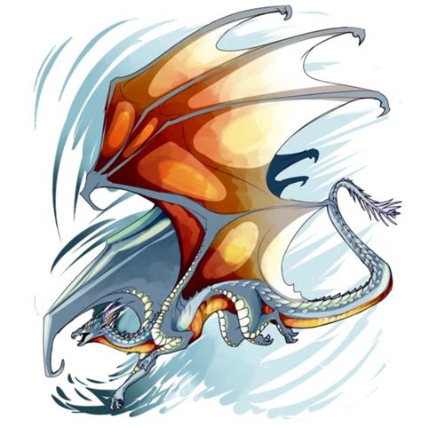 Wings Of Fire Ice Wing Sky Wing Hybrid Wings Of Fire Dragons