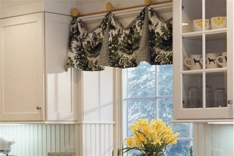 Adding Color And Pattern With Window Valances Hgtv Modern Kitchen