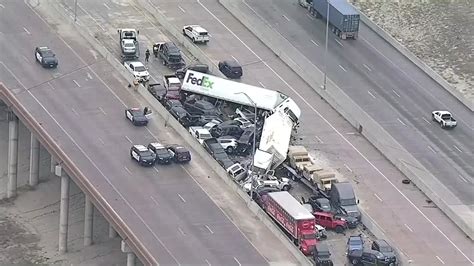 Ap Video Fort Worth 100 Car Pile Up Youtube