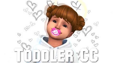 The Sims 4 First Toddler Cc Finds Youtube