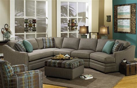Customizable 3 Piece Sectional With Raf Cuddler By Craftmaster Wolf