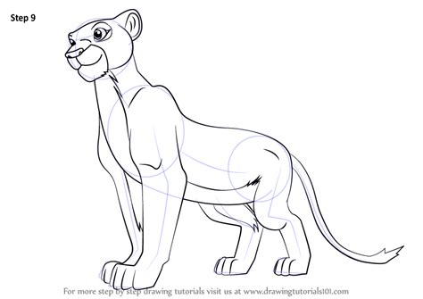 How to draw lions in anime. Learn How to Draw Nala from The Lion King (The Lion King ...