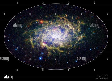 Messier 33 M33 Ngc 598 Triangulum Spiral Galaxy Stock Photo Alamy