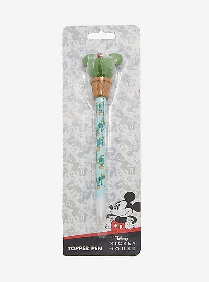 Disney Mickey Mouse Cactus Pen Topper Boxlunch Exclusive Pen