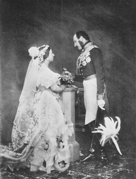 Queen Victoria Of England And The Prince Albert Consort 1859 Queen