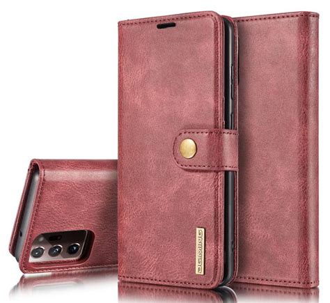 Dgming Samsung Galaxy Note 20 Ultra Magnetic Detachable Leather Wallet