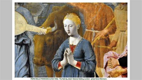 Piero Della Francesca 1422 1492 The Nativity Detail Flickr