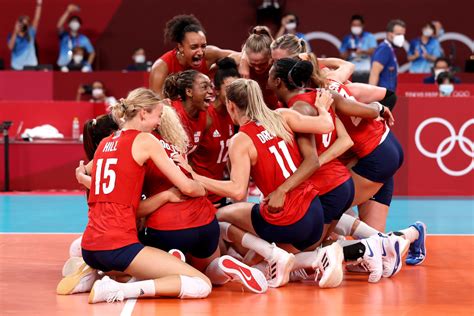 Olympics How Us Womens Volleyball Made History In Tokyo