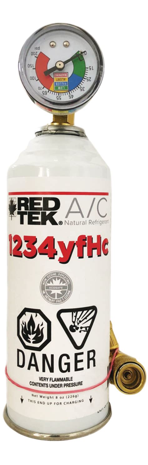 Red Tek R1234yfhc Ac Natural Refrigerant Kit With Gauge Installation
