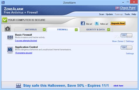 Years ago, zonealarm was a great product. ZoneAlarm Free Antivirus + Firewall Download