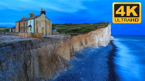 Beachy Head England Seven Sisters Beachy Head Cliffs 4k Drone