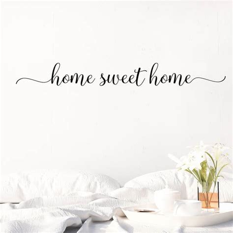 Home Sweet Home Vinyl Wall Decal