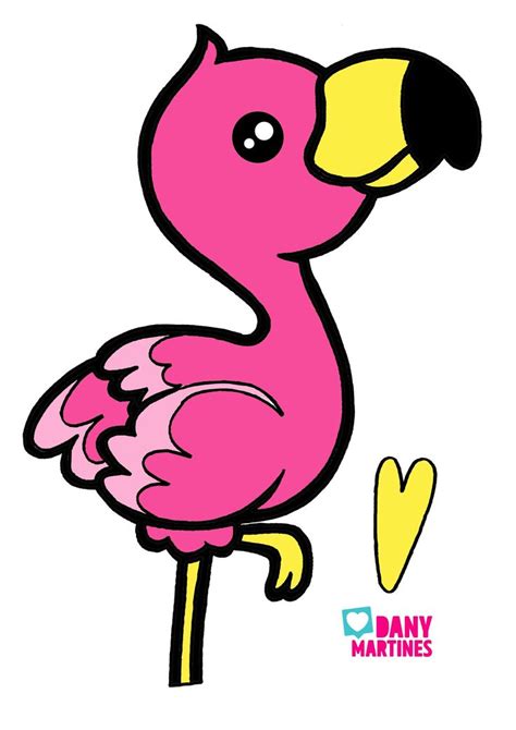 Flamenco Illustrator Graphic Styles Flamingo Art Cute Coloring Pages
