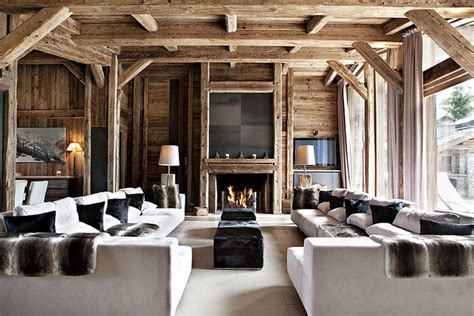 World Of Architecture 30 Rustic Chalet Interior Design Ideas Ski Lodge