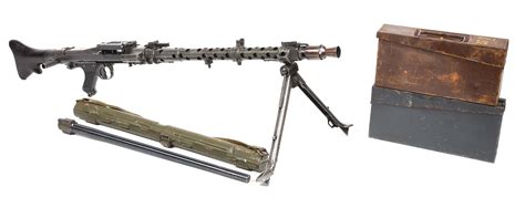 Lot Detail N Fine World War Ii German Mg 34 Machine Gun With