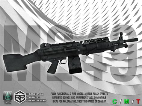 Second Life Marketplace Fn M249 Saw