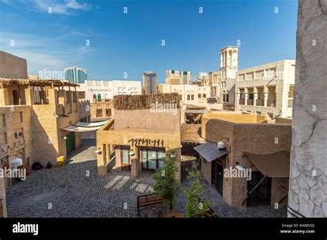 Dubai Uae November 30 2018 Al Fahidi Historical Neighbourhood