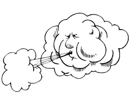 Viento Dibujos Para Colorear | Farver, Tegninger, Printbare