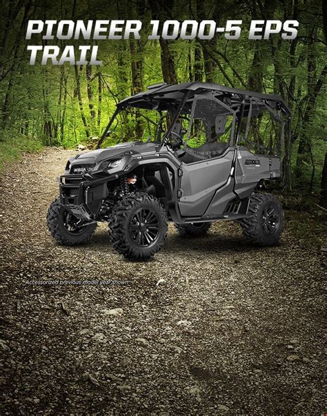 Pioneer 1000 5 Eps Trail Package Honda Atv And Side By Side Canada