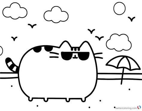 Get This Pusheen Coloring Pages Pdf And Have Fun With It Free