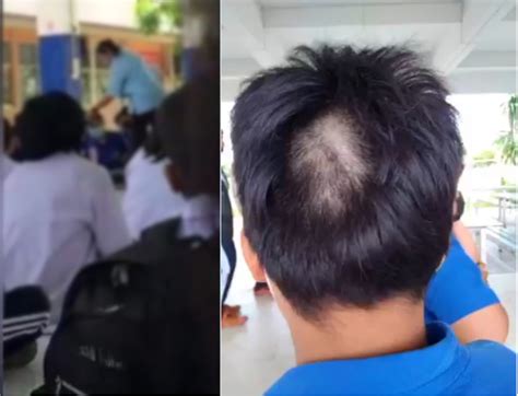 Guru Potong Rambut 10 Pelajar Fesyen ‘botak Tengah — Mykmunet