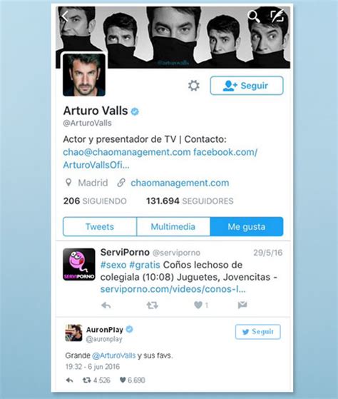 Arturo Valls Y Sus Tuits Porno El Norte De Castilla