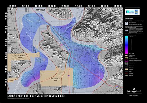 Groundwater Maps Official Website Of The City Of Tucson