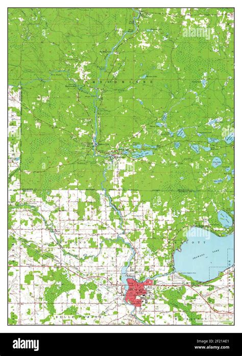 Map Of Shawano Hi Res Stock Photography And Images Alamy