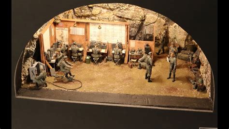 Historic Diorama Ww2 German Communications Center Step By Step Youtube
