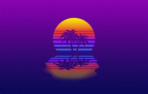 80s Palm Trees Wallpapers Top Free 80s Palm Trees