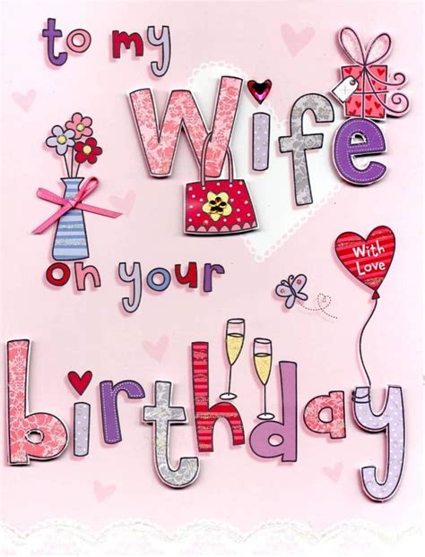 Get it by sunday, june 20. (237 images) Birthday Wishes For Wife - Loving Birthday ...