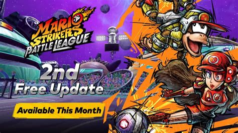 Mario Strikers Battle League Update 120 Adds Diddy Kong