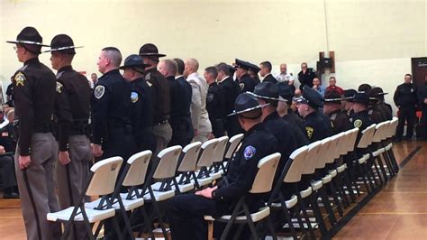 New Police Officers Take Oath Of Honor Youtube