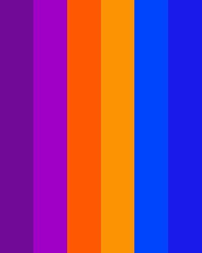 Fantasy Purple Orange Blue Color Schemes Purple Color