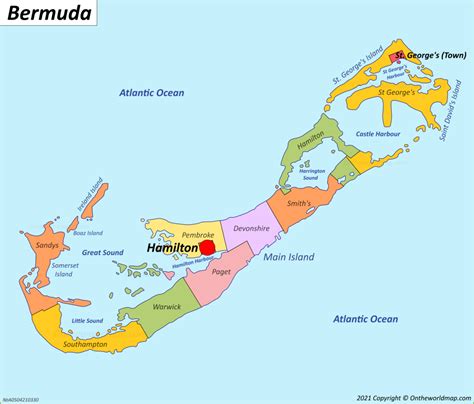 Bermuda Map Detailed Maps Of Bermuda