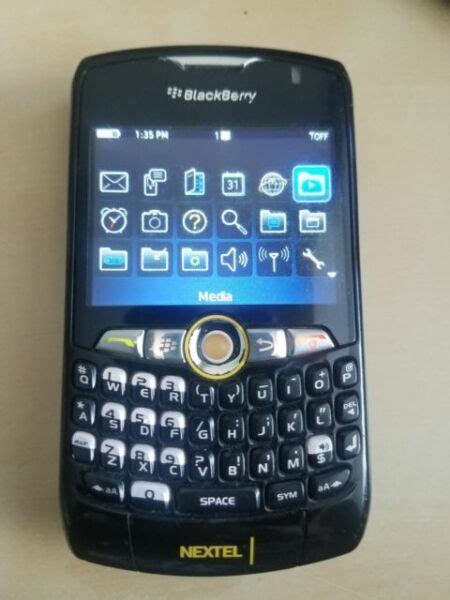 Blackberry Curve 8350i Black Nextel Smartphone For Sale Online Ebay