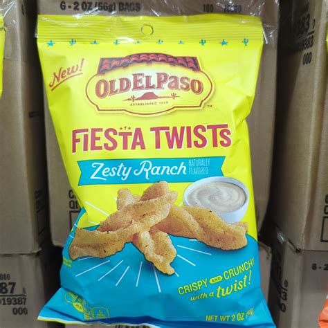 Old El Paso Fiesta Twists Zesty Ranch Munchiz