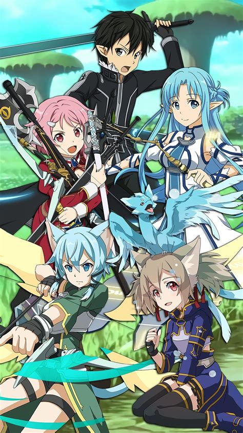 Originally the two of them only thought of clearing the game, but their relationship began when they partied on the 1st floor. SInon Sao Wallpaper (74+ images)