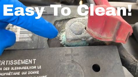 How To Clean Battery Terminals In Your Car Youtube