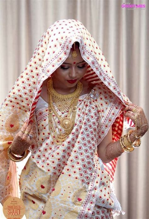 Pin By Urbangems On Assamese Bridal Dresses Indian Bridal Dress