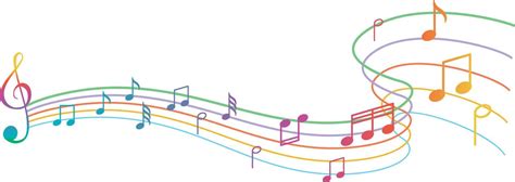 Music Notes Rainbow Colourful On White Background 7206554 Vector Art At