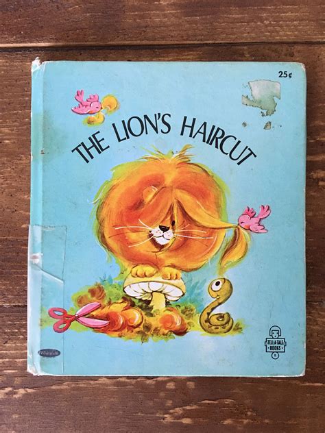 237 likes · 4 talking about this. The Lion's Haircut Vintage Children's Book | Vintage ...