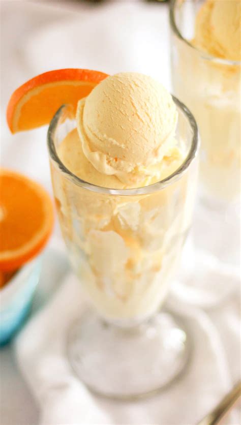 Healthy Orange Creamsicle Ice Cream Recipe Sugar Free High Protein